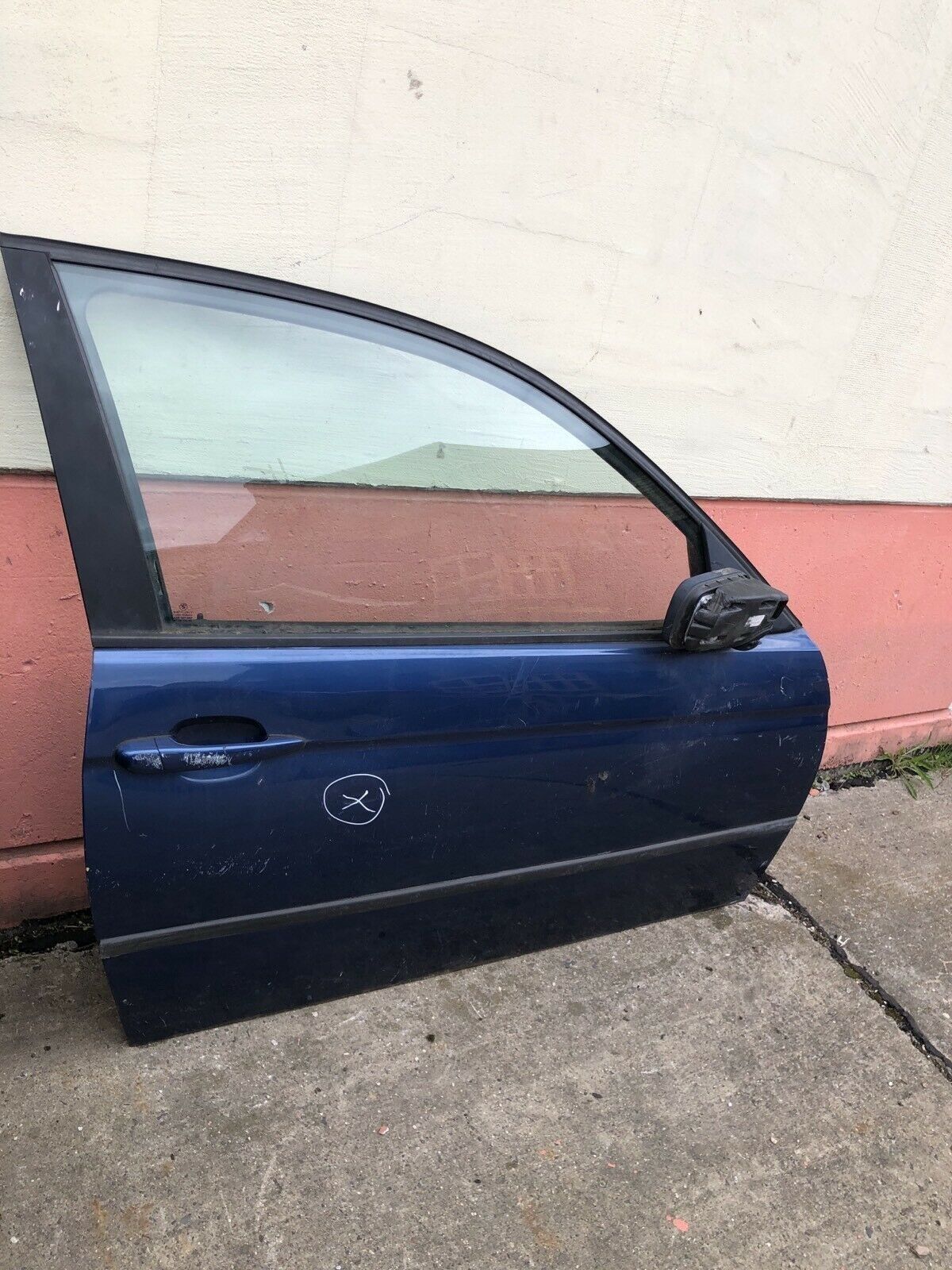 BMW E46 Tür vorne rechts komplett