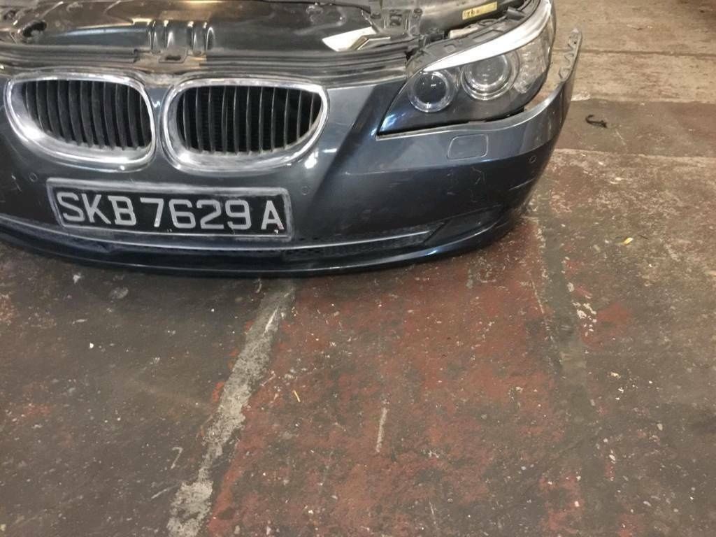 BMW E61 LCI Kurvenlicht Stoßstange Kühler Xenon Scheinwerfer