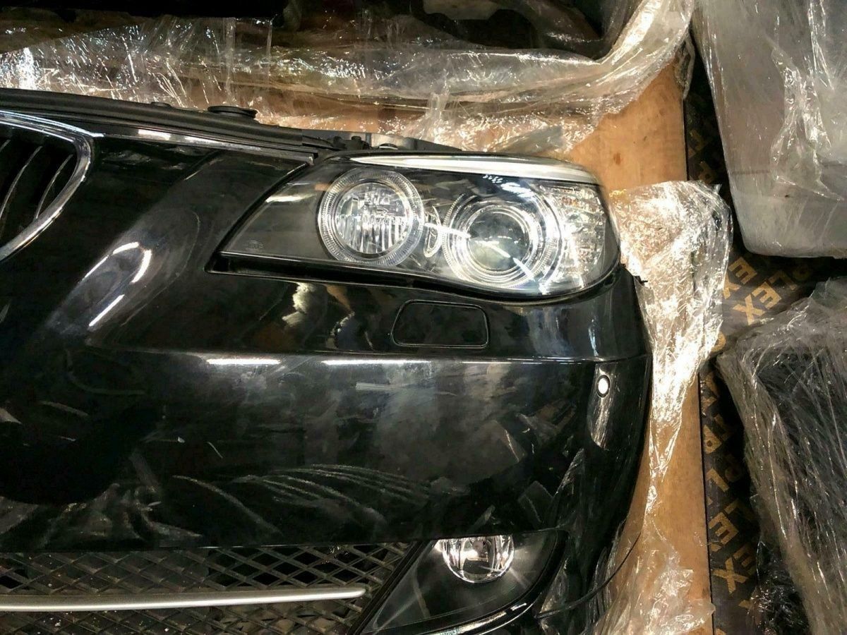 BMW E60 E61 Stoßstange Front Scheinwerfer Kurvenlicht LCI