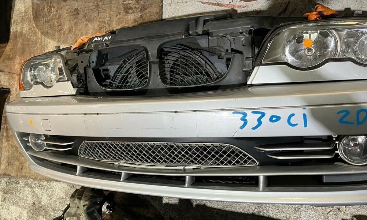 BMW E46 Coupe Cabrio VFL Stoßstange Kühler Scheinwerfer