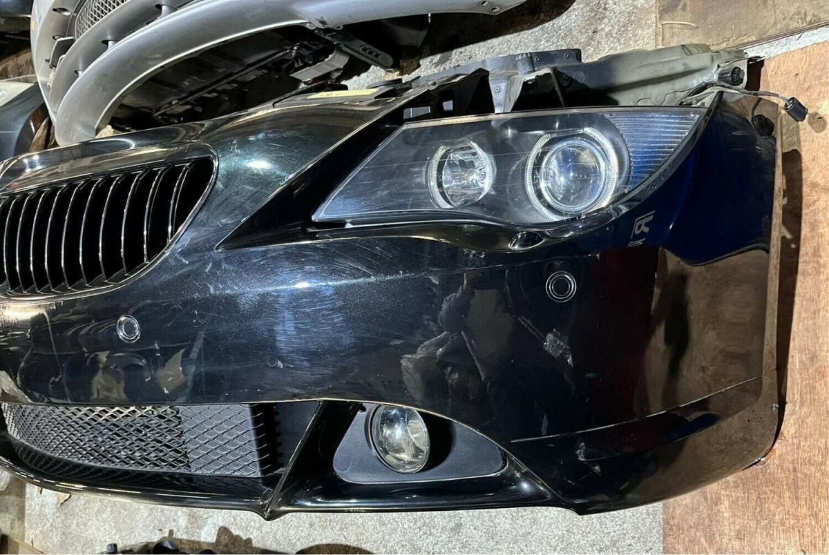 BMW E63 E64 Xenon Stoßstange Kühler Scheinwerfer