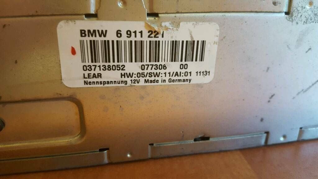 BMW Original E38 E39 E46 X5 Videomodul TV Modul TeileNr. 6911221