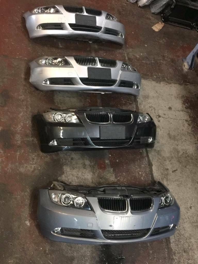 BMW E90 mit Xenon Scheinwerfer Stoßstange