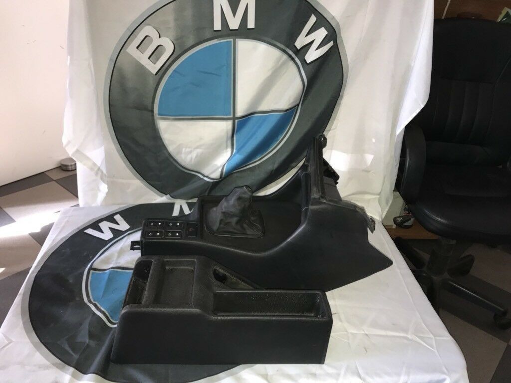 BMW Original E32 Kompletten Mittel Konsole Echte Leder