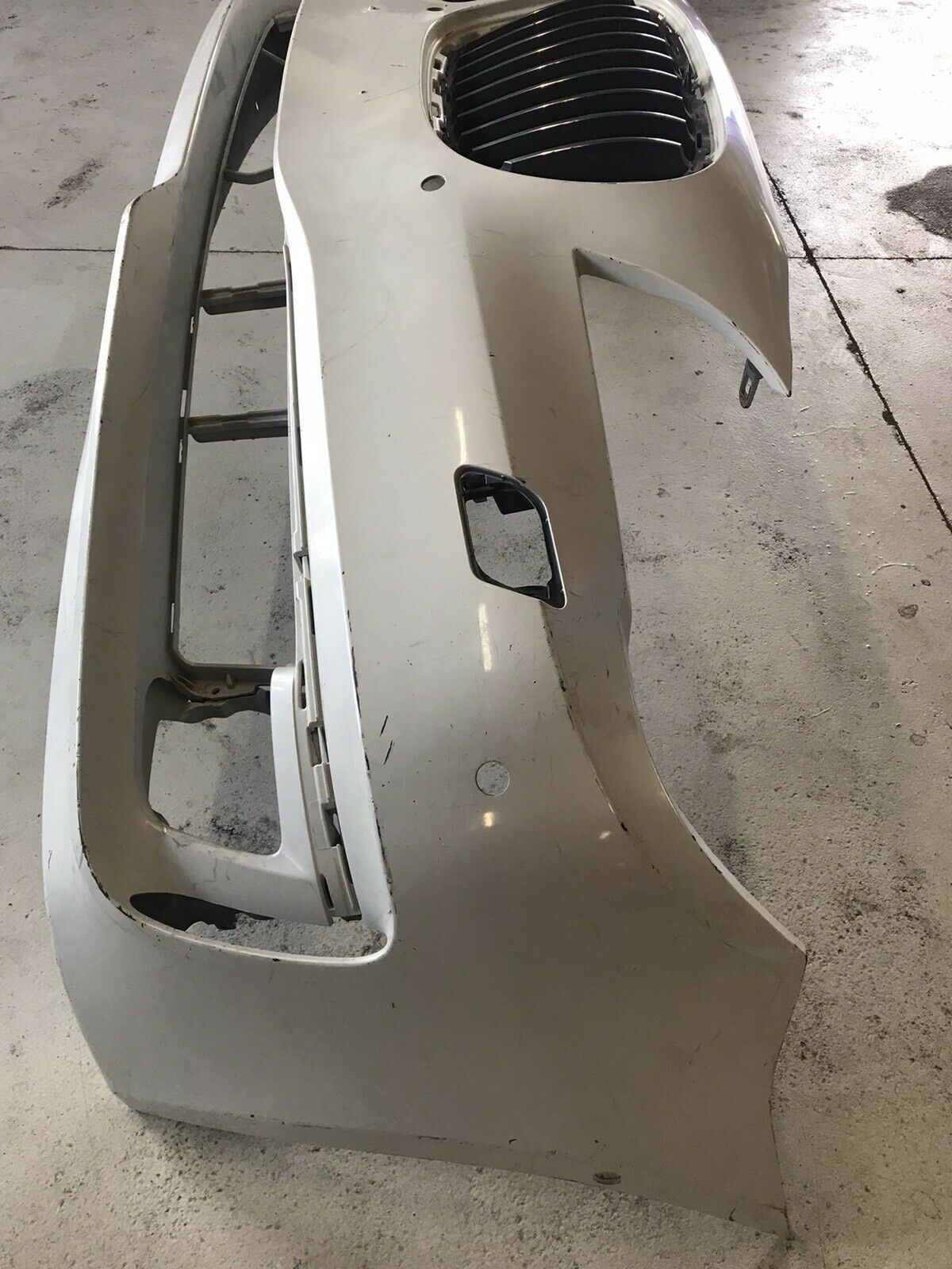 BMW Original 7er F01 Stoßfänger Verkleidung Weiß