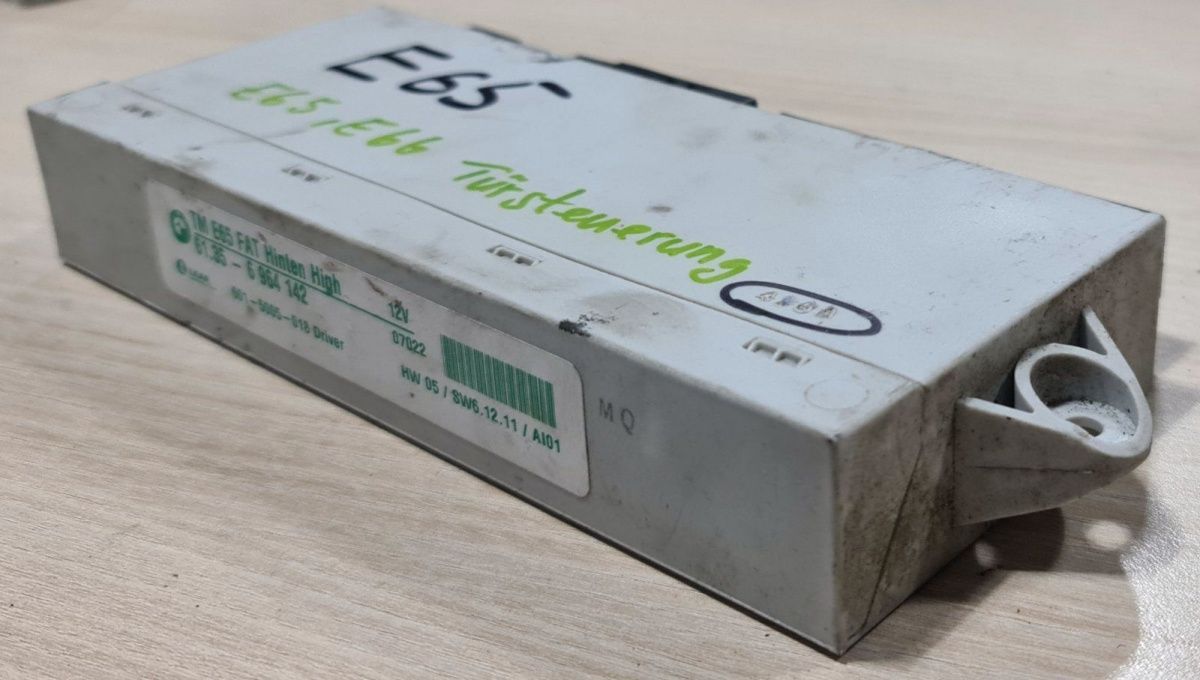 BMW E65 E66 Steuergerät Tür hinten links Türsteuergerät 6964142