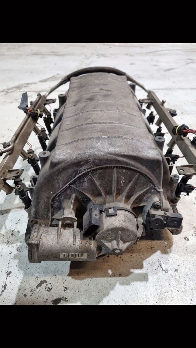 BMW E65 E66 Ansaugkrümmer Ansaugbrücke mit Einspritzdüsen