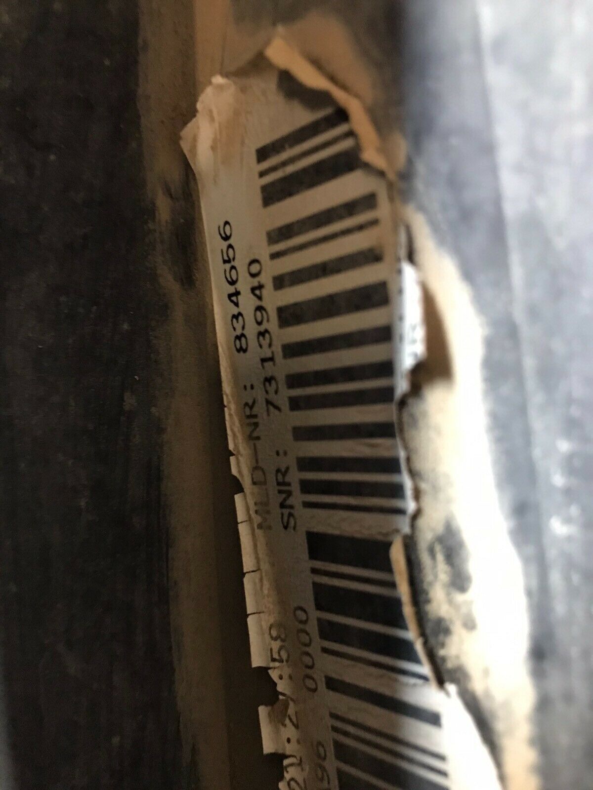 BMW Original 7er F01 Stoßfänger Verkleidung Weiß