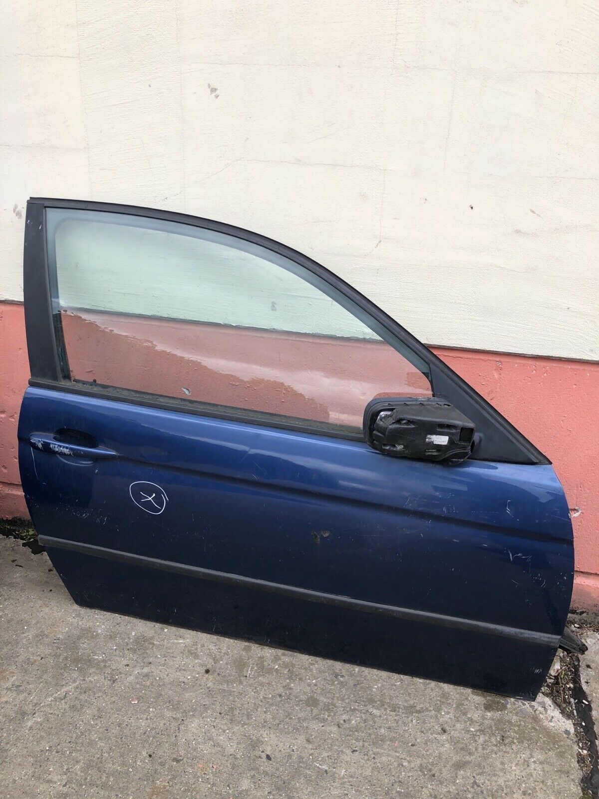 BMW E46 Tür vorne rechts komplett