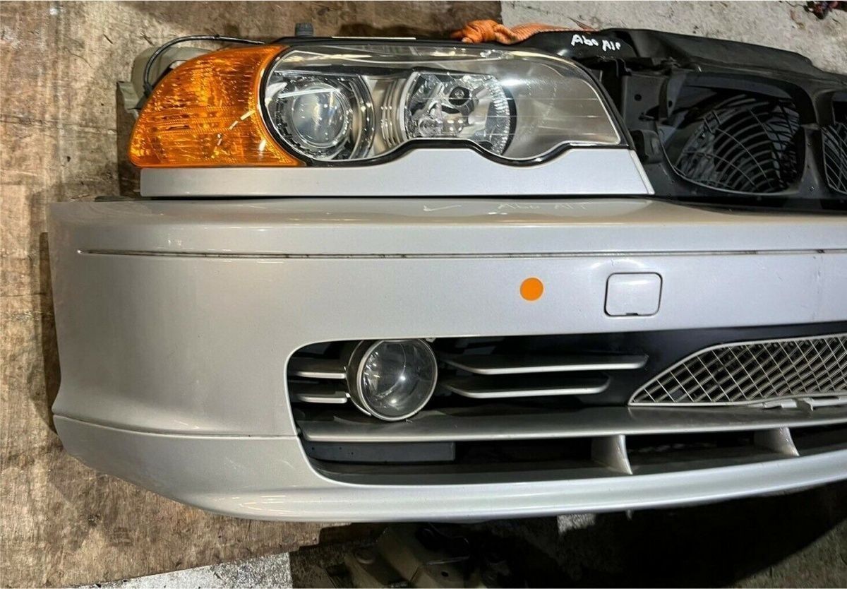 BMW E46 Coupe Cabrio VFL Stoßstange Kühler Scheinwerfer