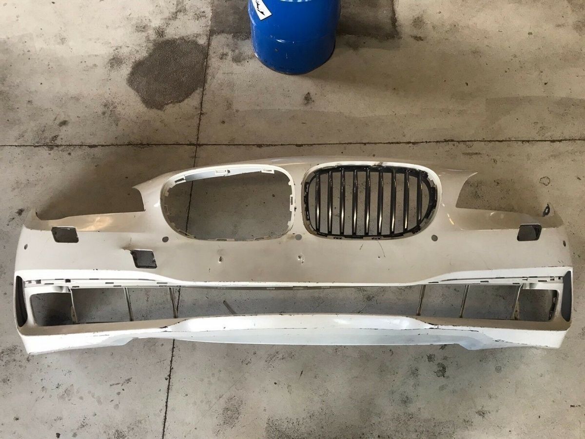 BMW Original 7er F01 Stoßfänger Verkleidung Weiß