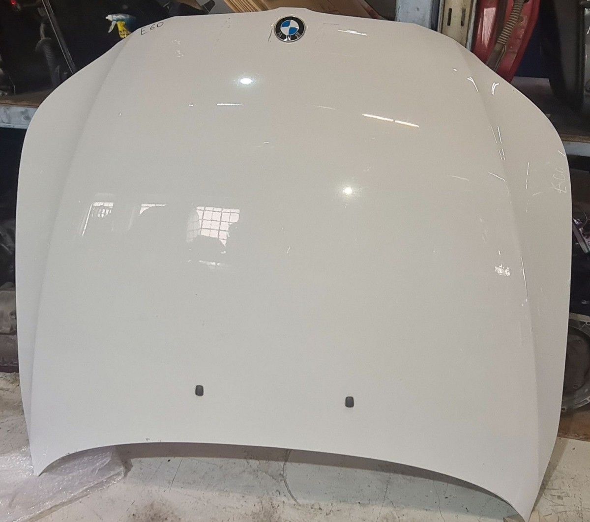 BMW Original E60 Motorhaube guter Zustand Rostfrei