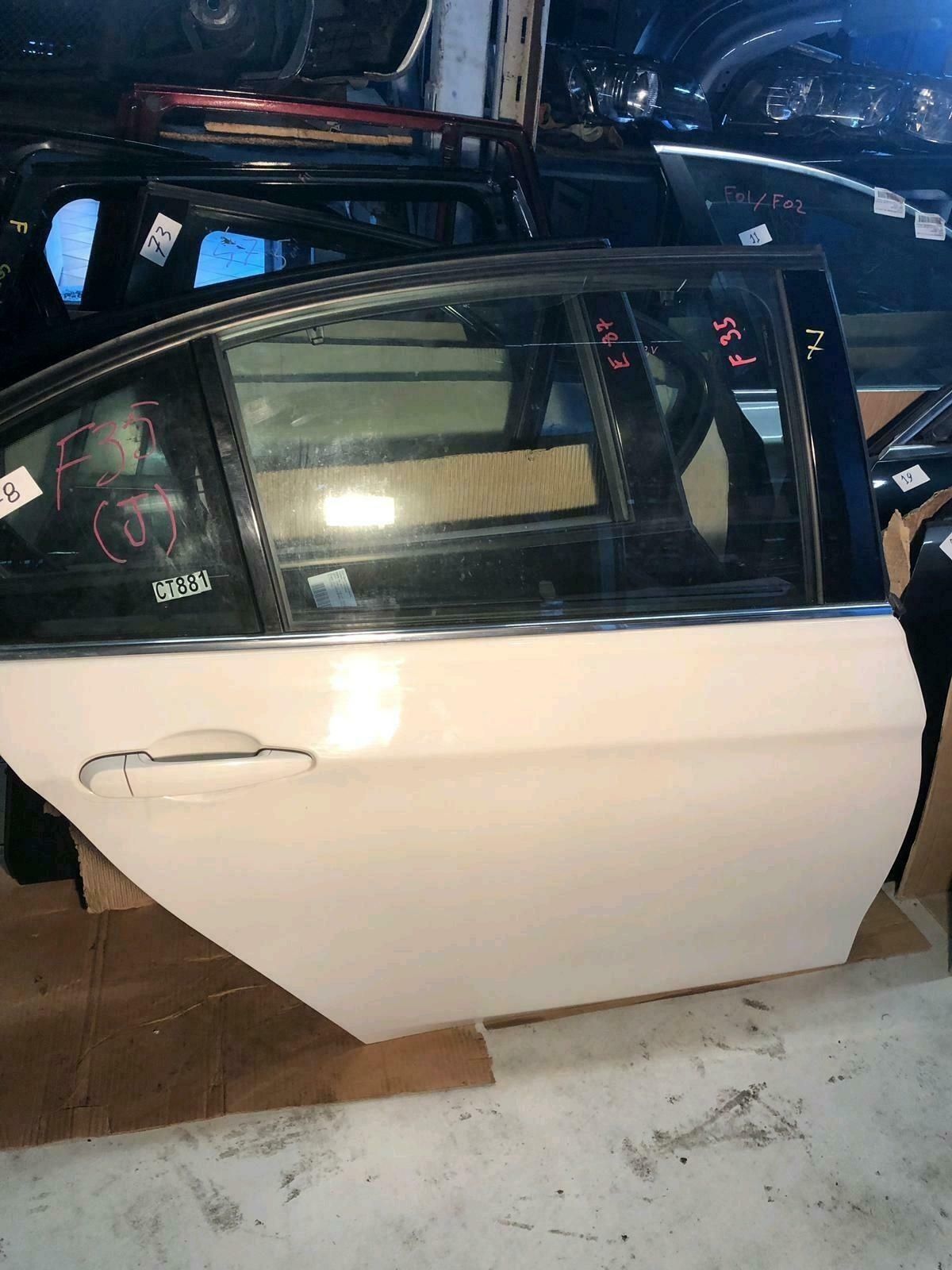 BMW Original F35 Tür Hinten Rechts Alpina Weiß