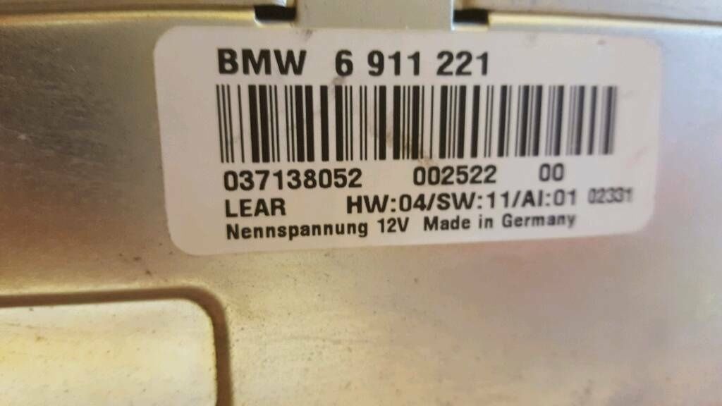 BMW Original E38 E39 E46 X5 Videomodul TV Modul TeileNr. 6911221