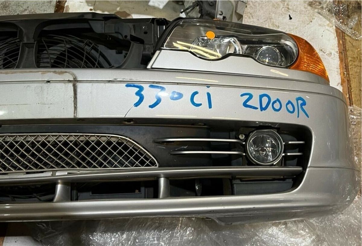 BMW E46 Coupe Cabrio VFL Stoßstange Kühler Scheinwerfer