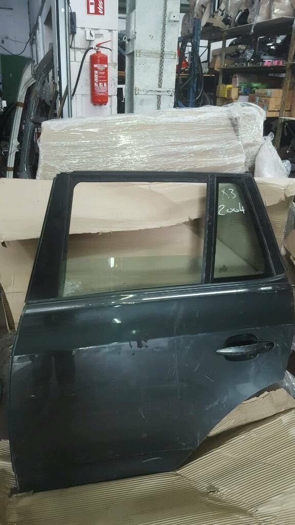 BMW Original X3 E83 Tür Hinten Links Komplett mit Kabelbäume
