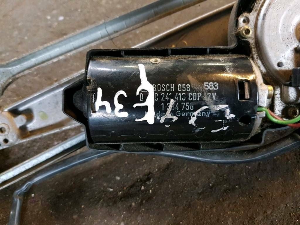 BMW Original E 34 Scheibenwischer Motor Vorne Komplett