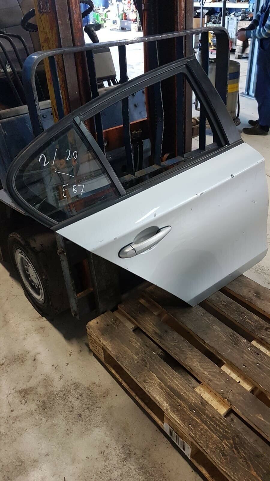 BMW 1 er E87 LCI Fahrerseite Tür hinten rechts