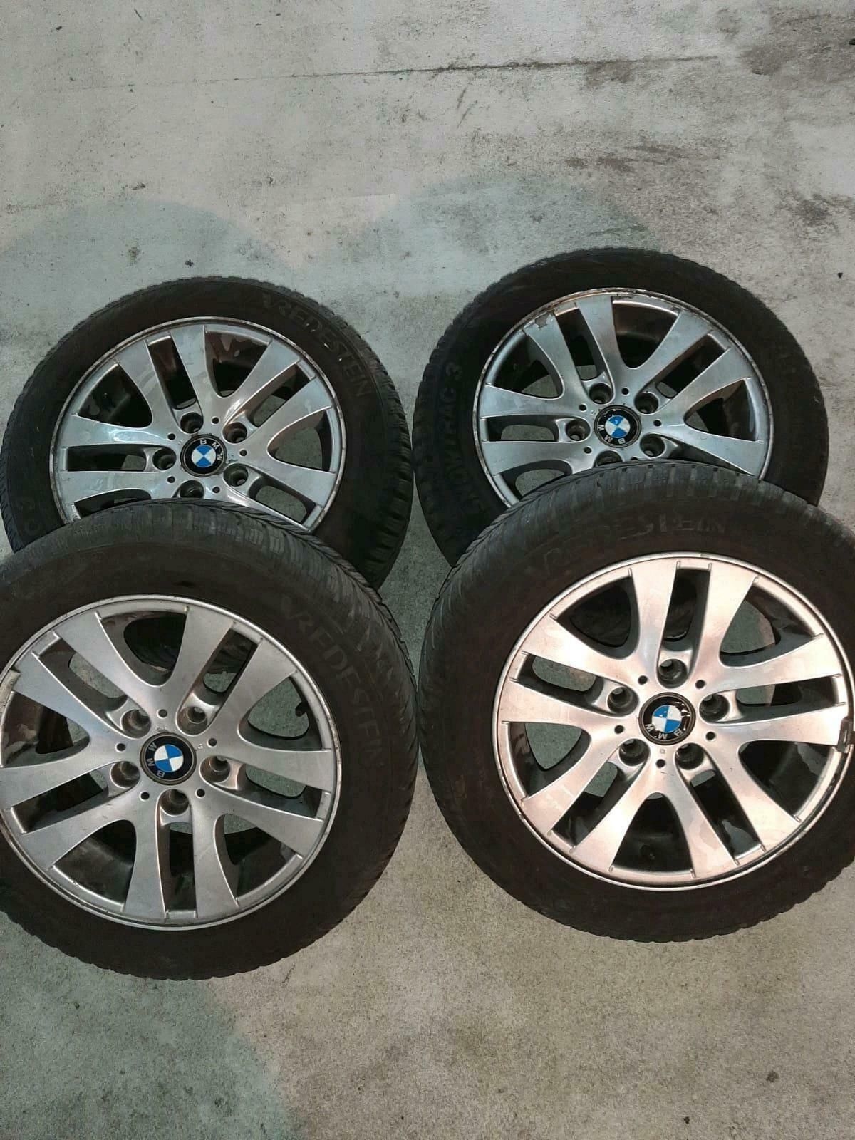 BMW Original 16 Zoll Alufelgen mit Reifensatz sehr gute Zustand