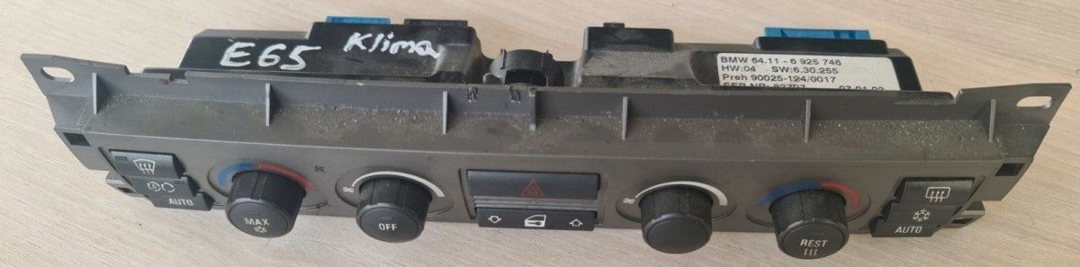 BMW Original E65 Klimabedienteil