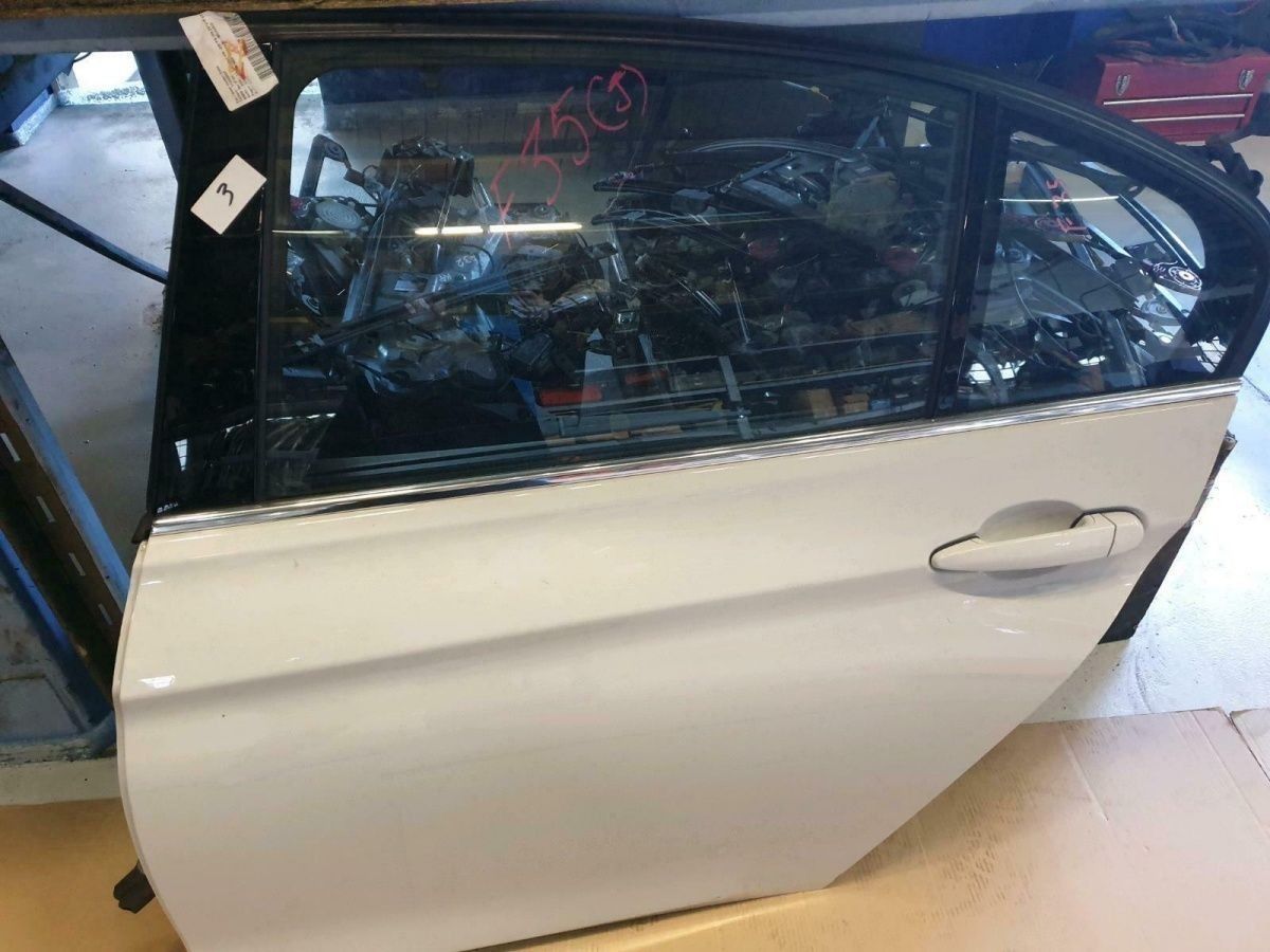 BMW Original F35 Tür Hinten L Weiß Farbe