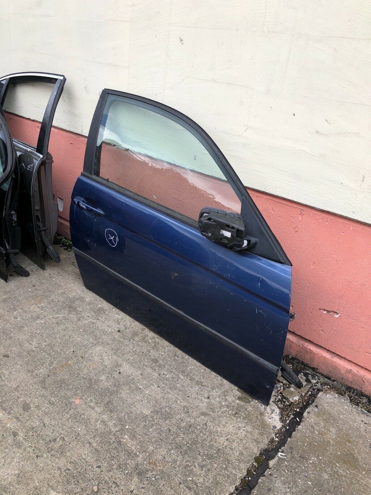 BMW E46 Tür vorne rechts komplett