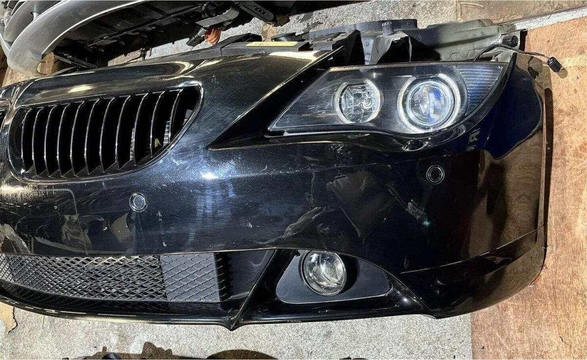 BMW E63 E64 Xenon Stoßstange Kühler Scheinwerfer