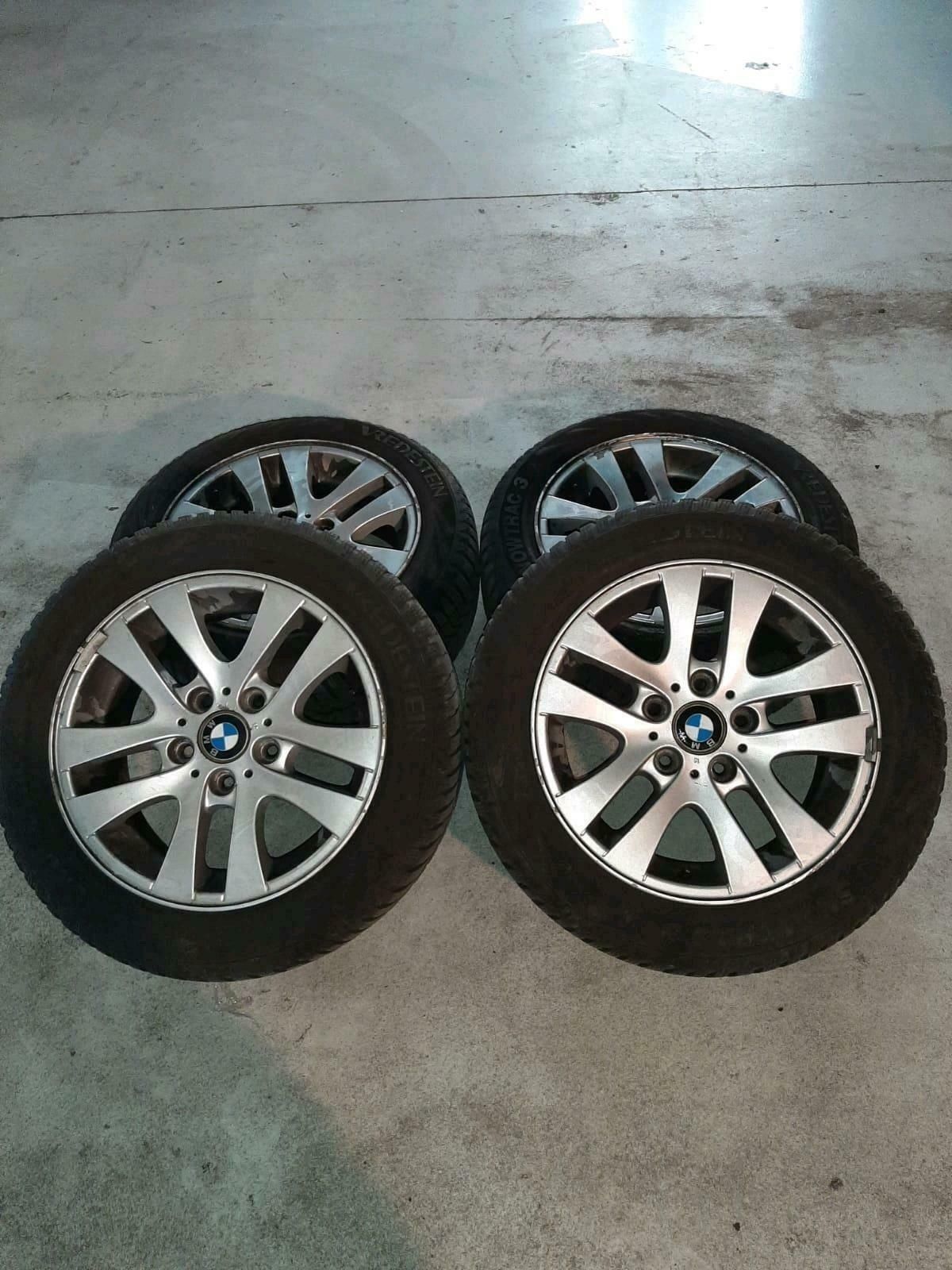 BMW Original 16 Zoll Alufelgen mit Reifensatz sehr gute Zustand