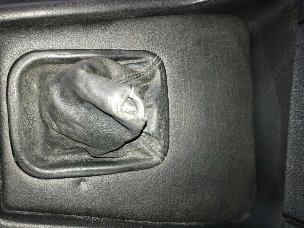 BMW Original E32 Kompletten Mittel Konsole Echte Leder