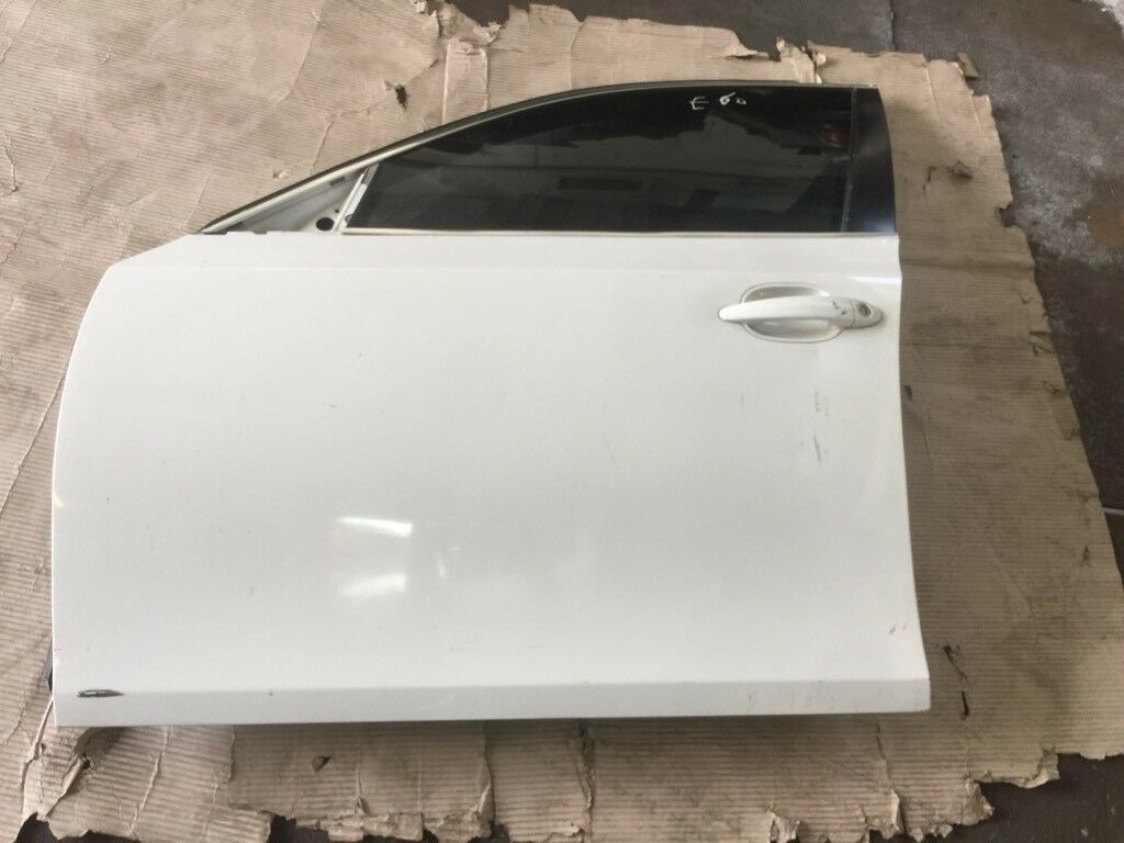 BMW Original E60 E61 Tür Fahrerseite Komplett mit Türgriff Weiß