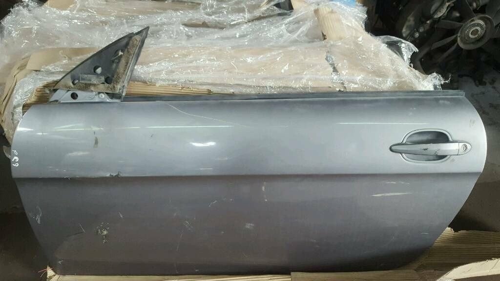 BMW Original E63 E64 Tür Fahrerseite Komplett Türgriff Silber