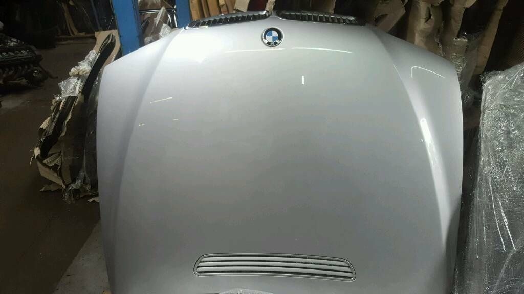 BMW Original E65 Motorhaube in Silber in ein guten Zustand