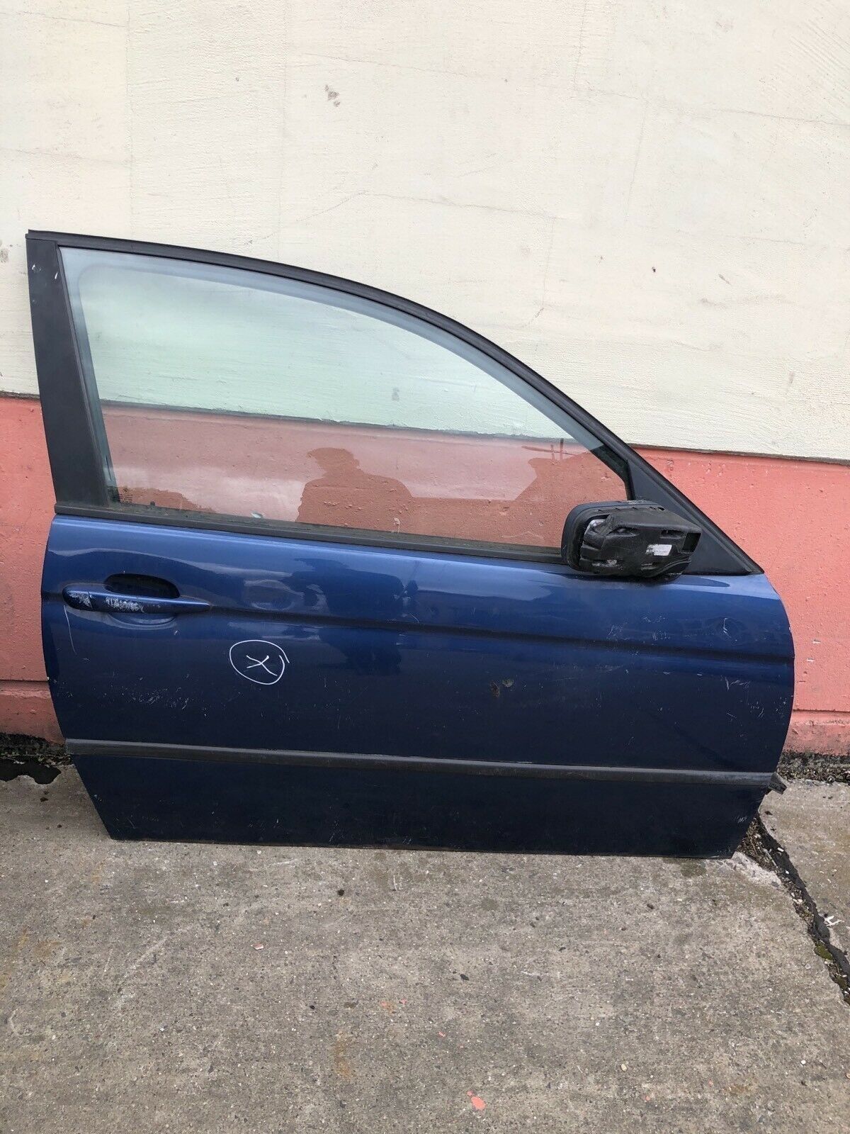 BMW E46 Tür vorne rechts komplett