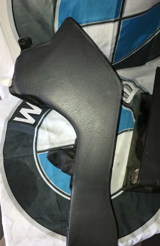 BMW Original E32 Kompletten Mittel Konsole Echte Leder