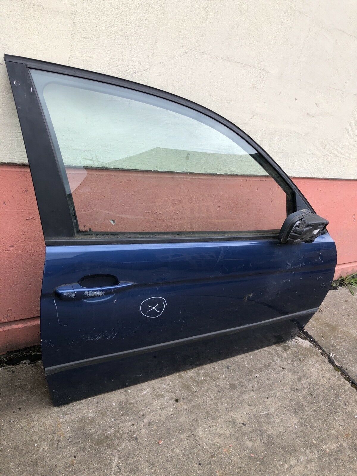 BMW E46 Tür vorne rechts komplett