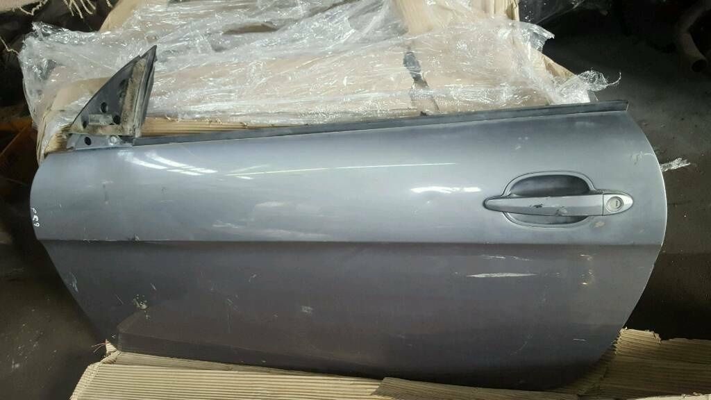 BMW Original E63 E64 Tür Fahrerseite Komplett Türgriff Silber