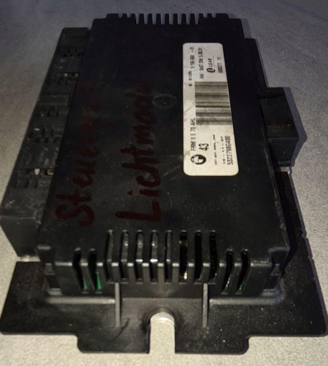 BMW E70 X5 Steuergerät Lichtmodul Teilenummer 9166668