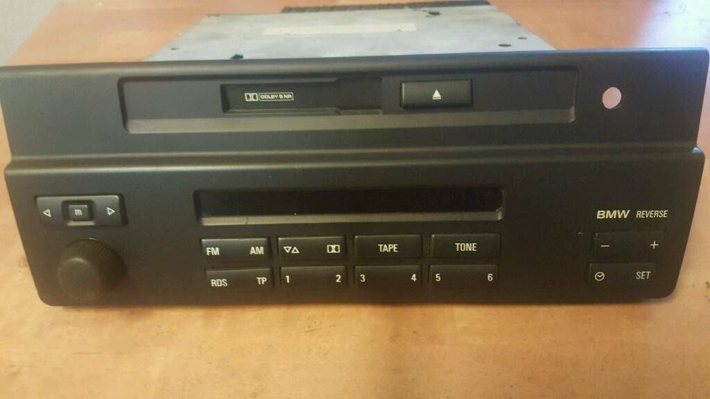BMW Original E39 5er autoradio Reverse RDS TeileNr: 65.12-8377004