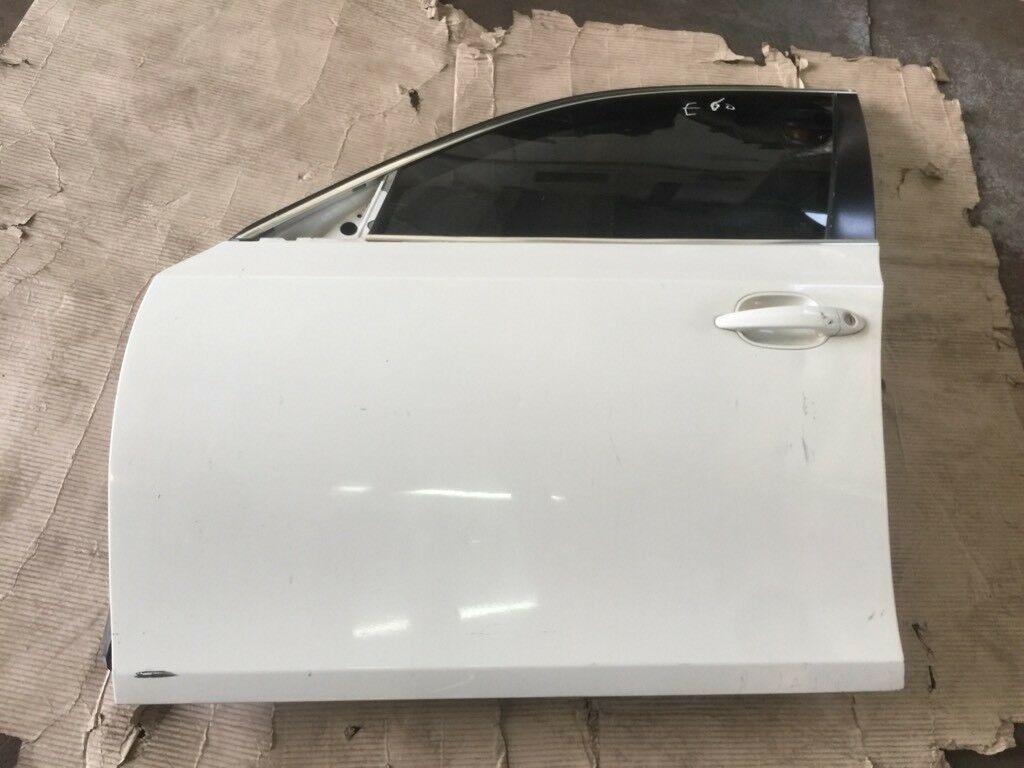 BMW Original E60 E61 Tür Fahrerseite Komplett mit Türgriff Weiß