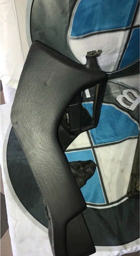 BMW Original E32 Kompletten Mittel Konsole Echte Leder