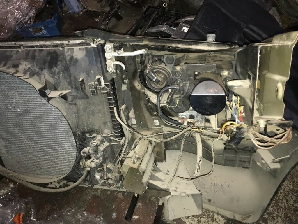 BMW Original E53 X5 Front Stoßstange Scheinwerfer Kühler Xenon