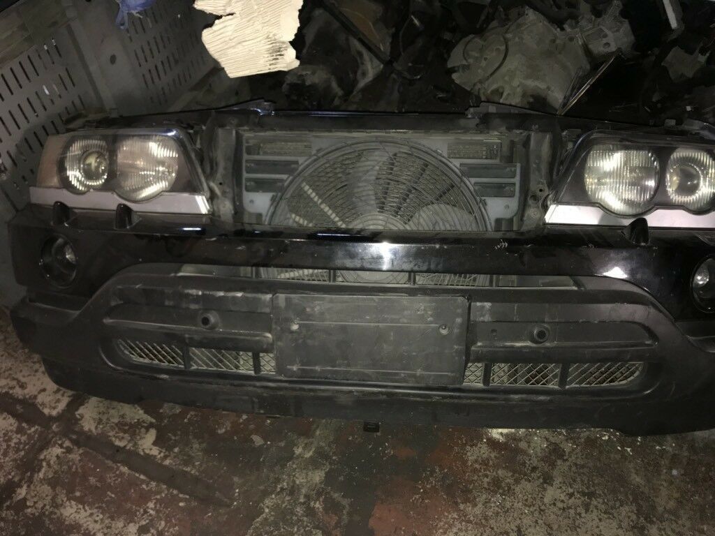 BMW Original E53 X5 Front Stoßstange Scheinwerfer Kühler Xenon