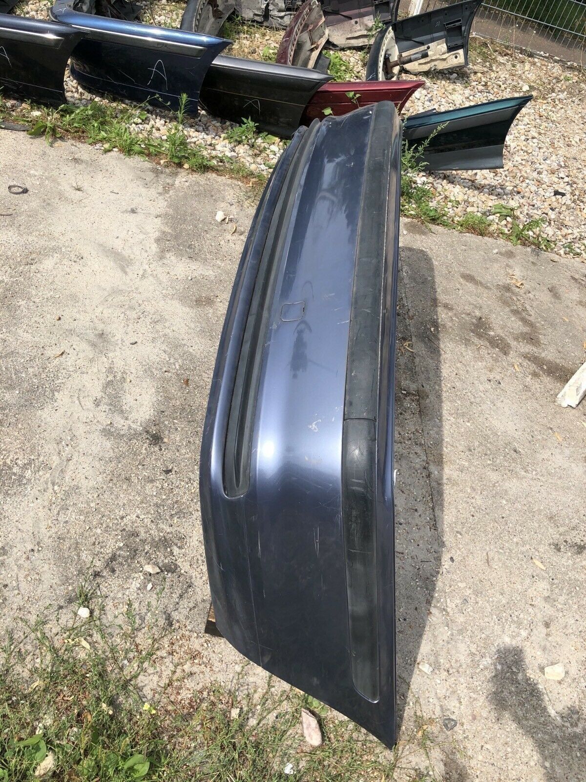 BMW E46 3er Limo Stossstange hinten Heck Schürze