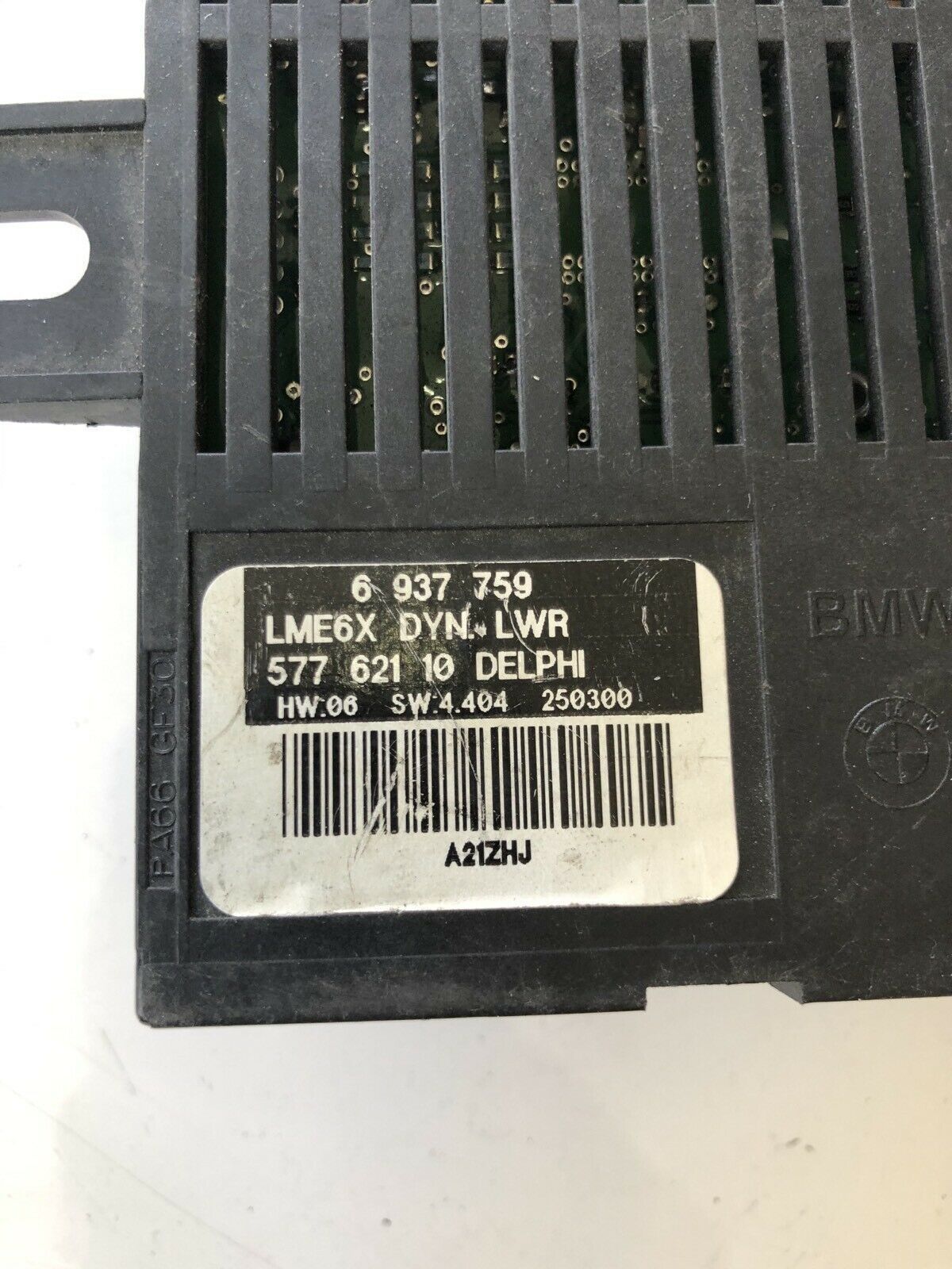 BMW E60 520i control unit computer module LME6X Dyn. LWR for