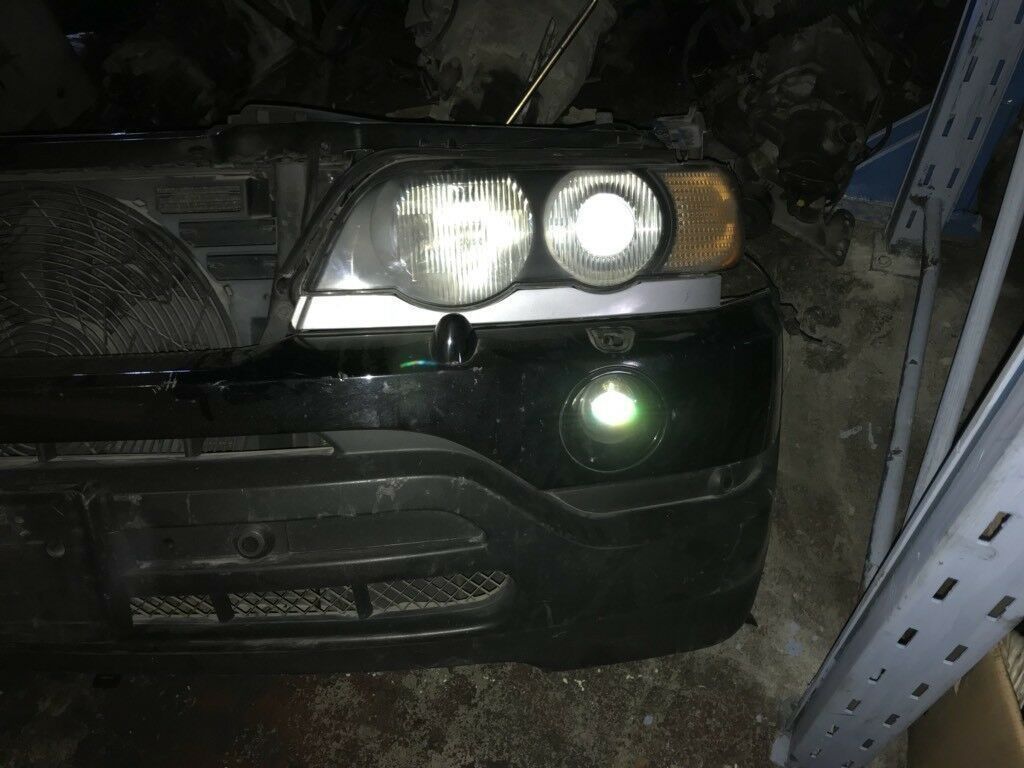 BMW Original E53 X5 Front Stoßstange Scheinwerfer Kühler Xenon