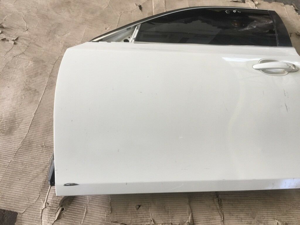BMW Original E60 E61 Tür Fahrerseite Komplett mit Türgriff Weiß