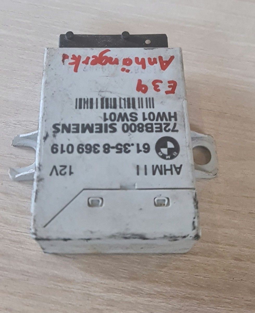BMW E39 trailer hitch control unit AHK 8369019
