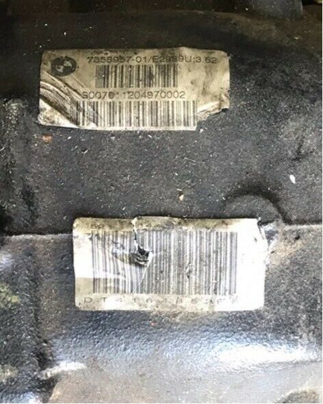 BMW Original 7er E65 E53 X5 3.62 Differential Hinten 7558957-01