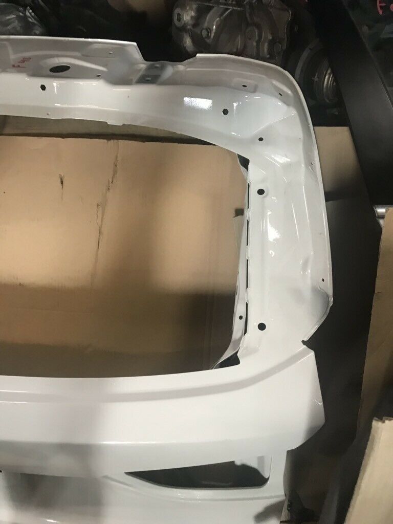 BMW original X1, F48 rear hatch new in Alpina white color