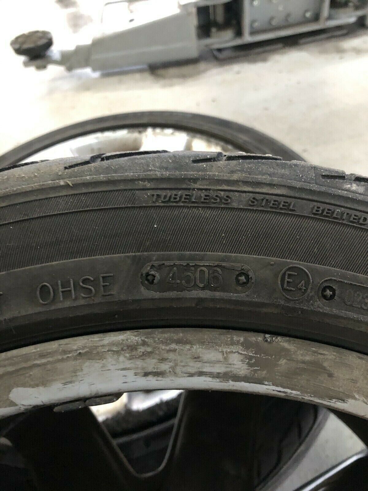 BMW summer tires and aluminum rims 225/45ZR17 94W